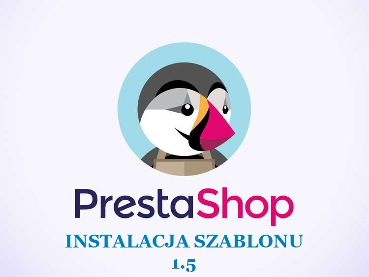 Instalacja szablonu prestashop 1.5